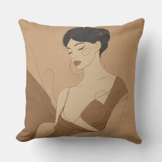 Coussin design recto/verso kudde