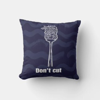 Coussin - Don’t Cut - Déco maison foodie & Italie Kudde