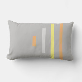 coussin gris-jaune lumbarkudde