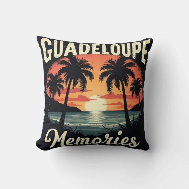 Coussin Guadeloupe Memories | Pillow Kudde (Framsida)