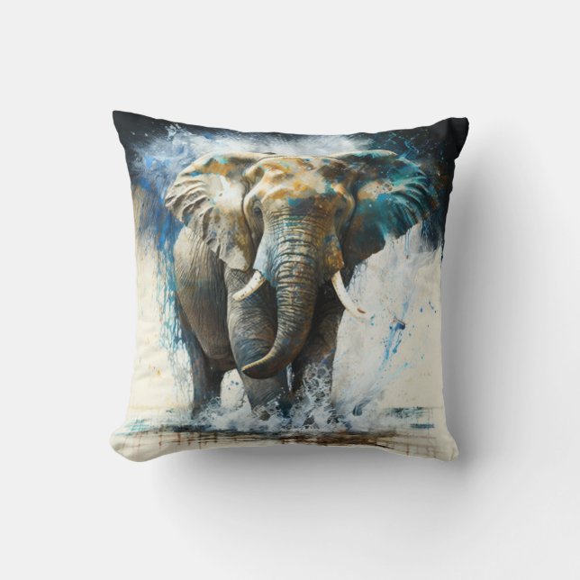Coussin imprimé Eléphant Kudde (Framsida)