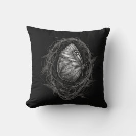 Coussin imprimé Papillon Kudde