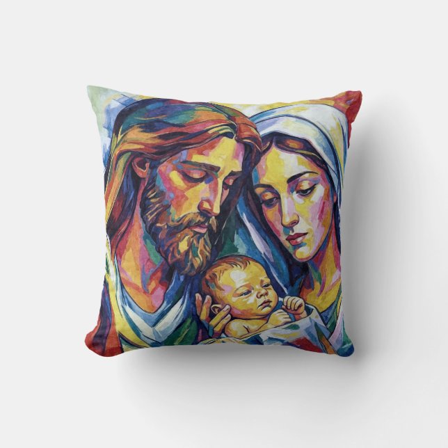 Coussin Jésus Marie et Joseph  Kudde (Framsida)