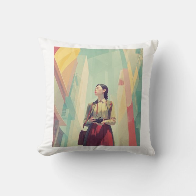 Coussin Kazuko photographe Kudde (Framsida)