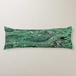 Coussin Long - Fresh Flip: The Green‑Blue Mood Cus Kroppskudde
