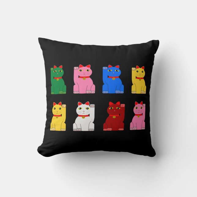 Coussin maneki neko kudde (Framsida)
