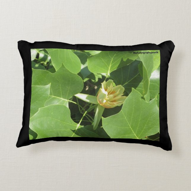 Coussin Métaséquoia et Tulipier 40x30 cm Prydnadskudde (Baksidan)