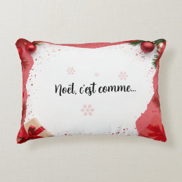 Coussin Noel c'est comme Prydnadskudde
