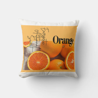 coussin orange decor and art of simplicity  kudde