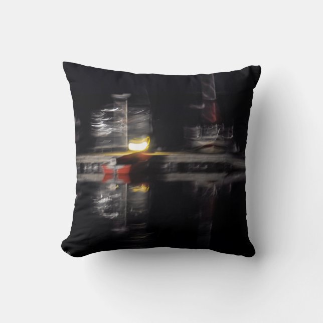 Coussin photo abstraite, bateaux kudde (Framsida)
