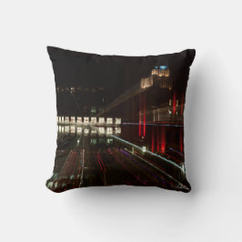 Coussin photo abstraite, building kudde