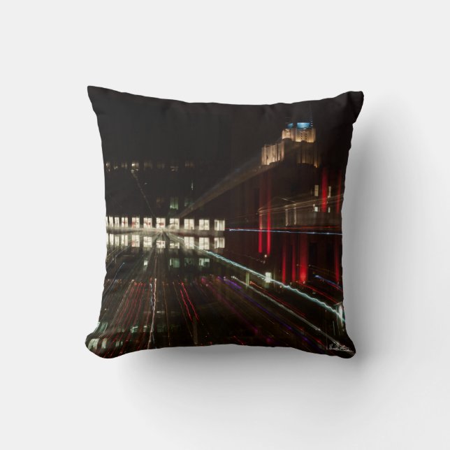 Coussin photo abstraite, building kudde (Framsida)