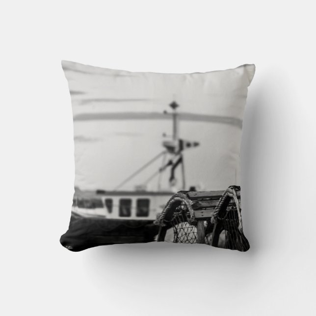 Coussin photo bateau de pêche kudde (Framsida)