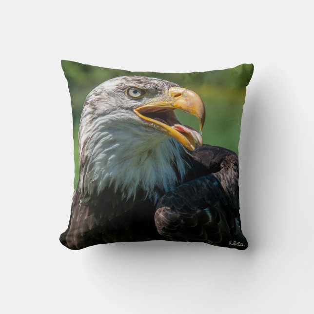 Coussin photo d'aigle kudde (Framsida)