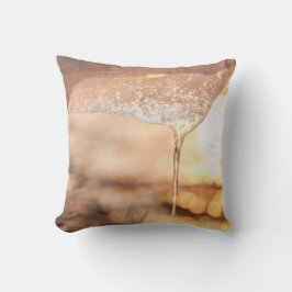 Coussin, photo soleil au travers de la glace kudde