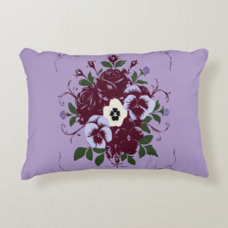Coussin rectangulaire - Bouquet de Violettes Prydnadskudde
