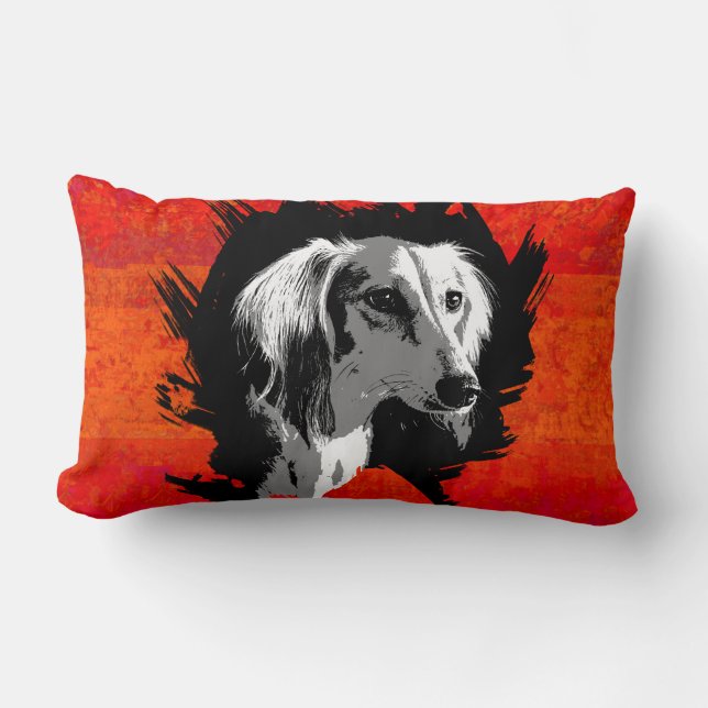 Coussin Saluki Lumbarkudde (Framsida)
