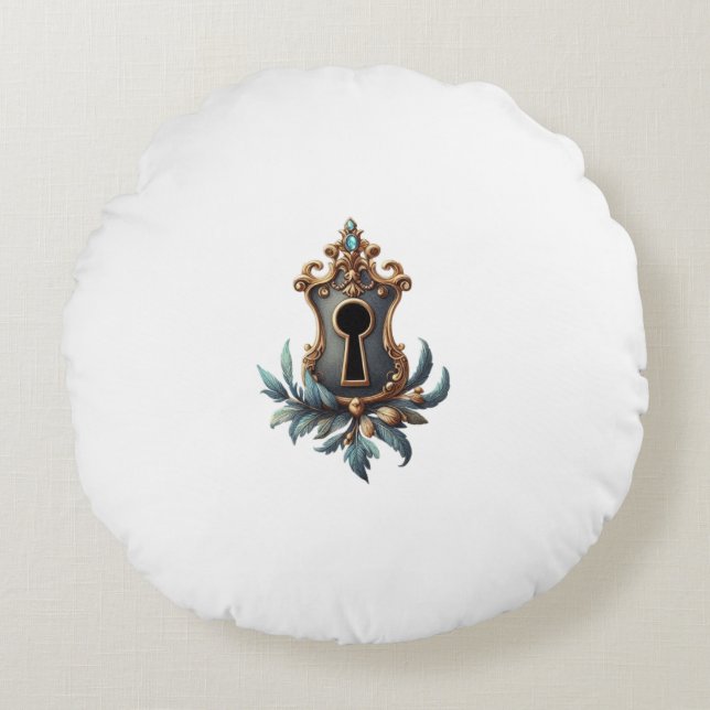 coussin serrure rund kudde (Framsidan)