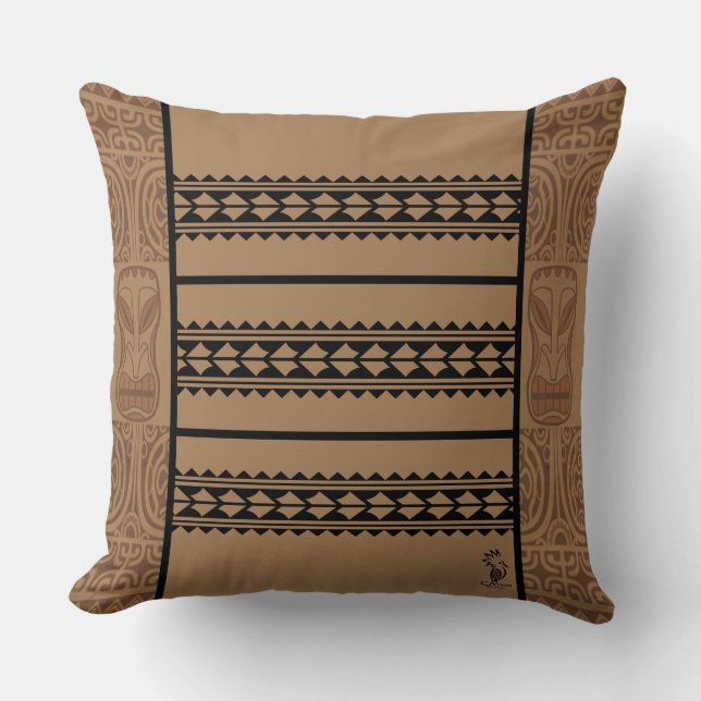 Coussin Tribal Ethnic Kudde (Framsida)