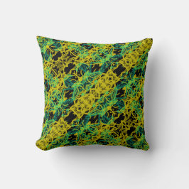 coussin vert kudde