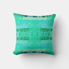 coussin vert kudde