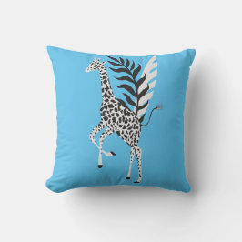 Coussin Wildlife Friendship - Giraffe Blue sky Kudde