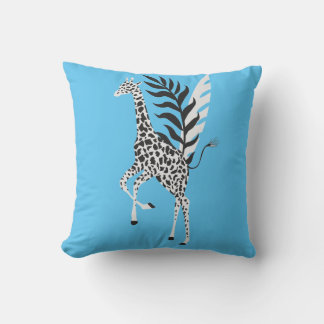 Coussin Wildlife Friendship - Giraffe Blue sky Kudde