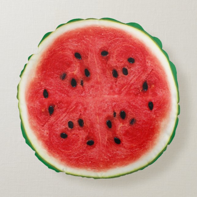Coussins rond Fruit Pastèque Rund Kudde (Framsidan)