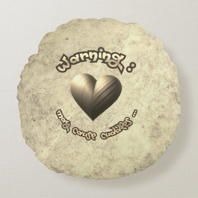 Coussins rond - lover  rund kudde (Framsidan)