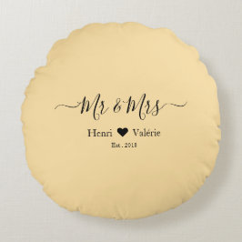 Coussins rond rund kudde