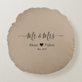 Coussins rond rund kudde