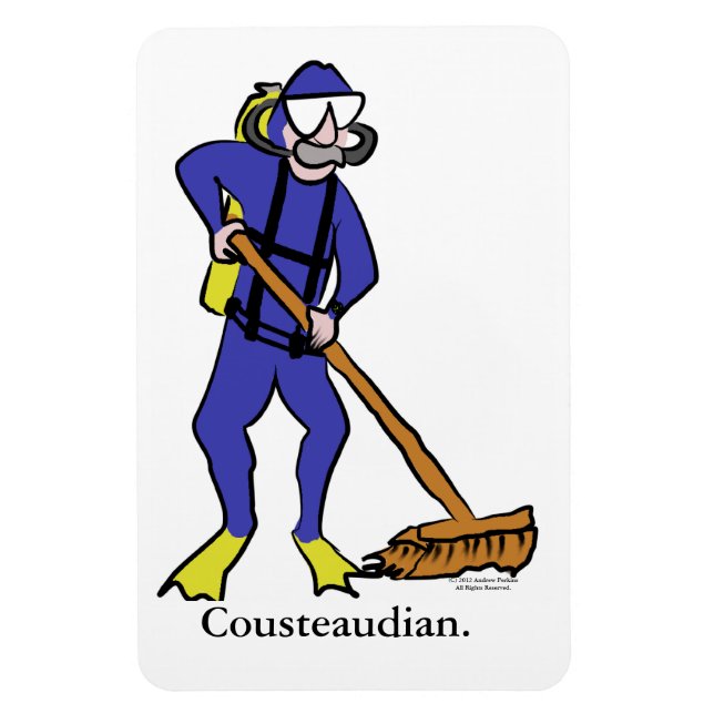 Cousteaudian Magnet (Vertikal)