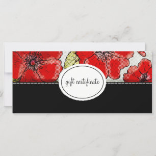 Couture Blommigt Boutique Stil Gift-certifikat