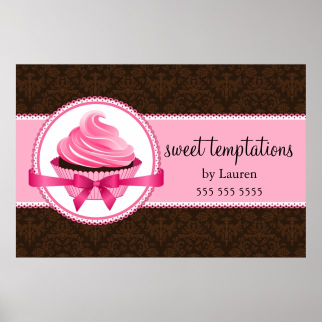 Couture Cupkaka Bakery Poster (Framsidan)