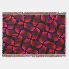 Couverture Jimette Design à franges déco Filt