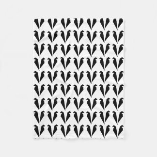 Couverture "L'Ange Noir" Fleecefilt