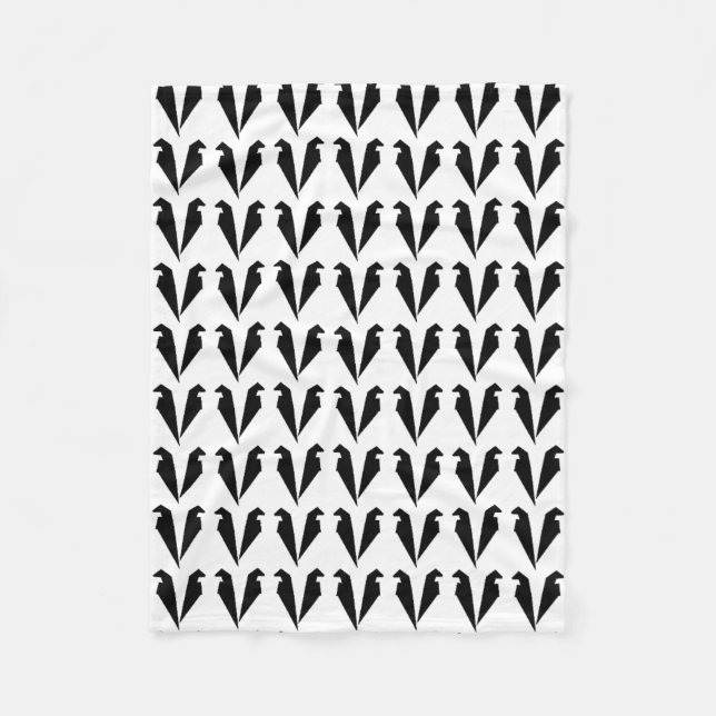 Couverture "L'Ange Noir" Fleecefilt (Framsidan)