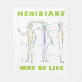 Couverture polaire Acupuncture Way of Life Fleecefilt