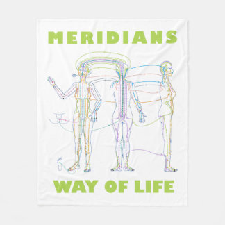 Couverture polaire Acupuncture Way of Life Fleecefilt