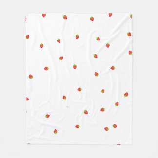 Couverture Polaire strawberry  Fleecefilt