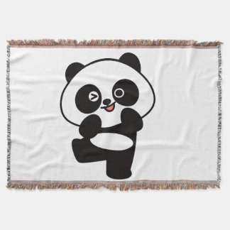 Couverture Tissée Petit Panda Kawaii Filt