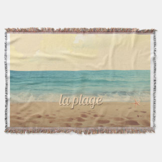 Couverture Tissée Plage Tropicale Filt