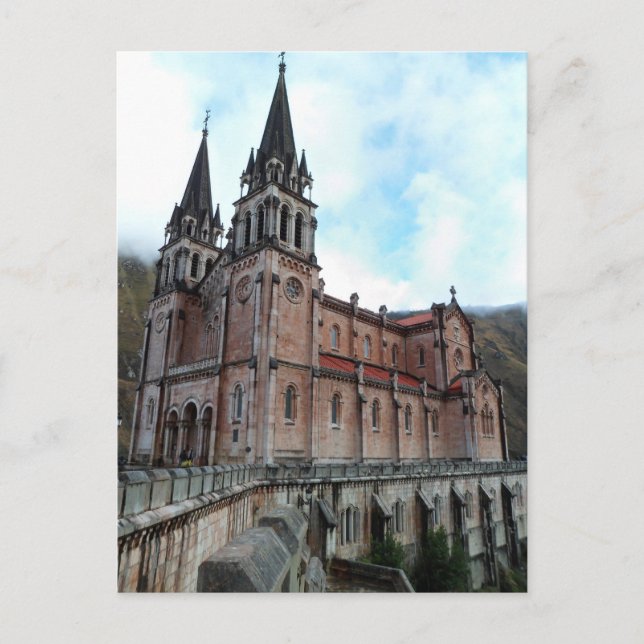 Covadonga, Asturien Vykort (Framsida)
