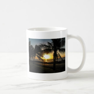 Cove för Hawaii solnedgånghajar Kaffemugg