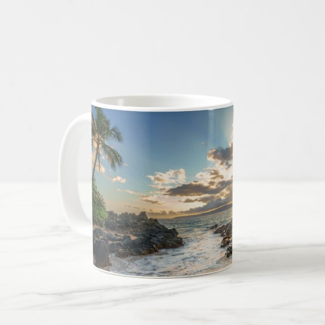 Cove för Makena strand | Makena Kaffemugg (Framsida vänster)