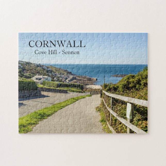 Cove Hill Sennen Cornwall England Jigsaw Puzzle Pussel (Horisontell)