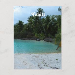 Cove in Tahiti Vykort