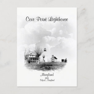 Cove Point Lighthouse-Maryland Vykort
