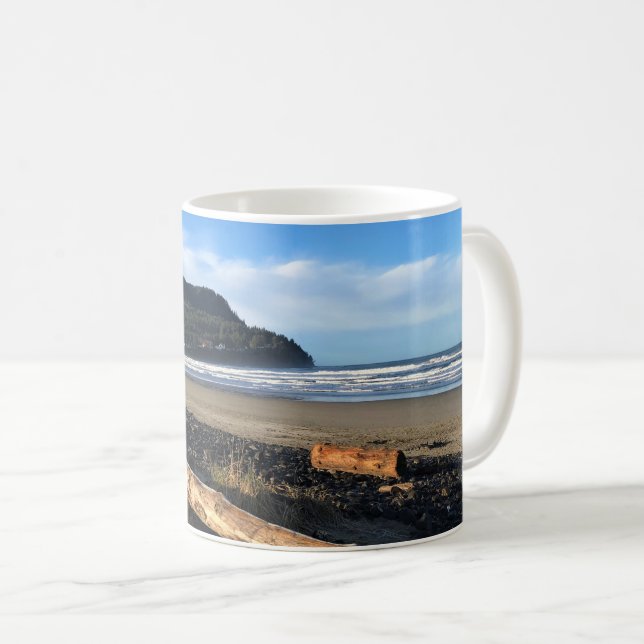 Cove vid Seaside, Oregon Kaffemugg (Framsida höger)