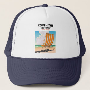 Covehithe kväolk strandreseaffisch T-Shirt Keps